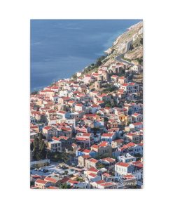 In Symi, time seems to stop and enchantment takes over.-  Matte Canvas, Stretched, 1.25